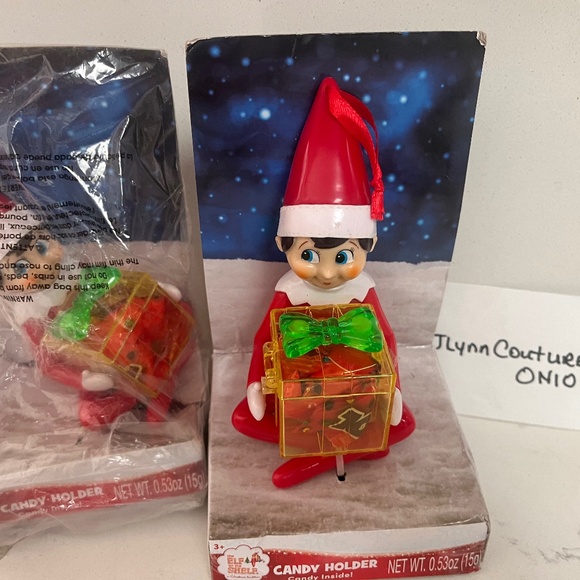 NEW Elf on the shelf candy holder ornament, Elf candy holder Christmas ornament - Picture 1 of 3